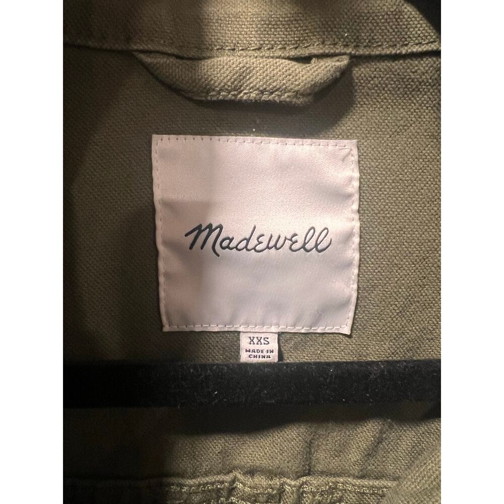 Madewell Dispatch Olive Green Drawstring Utility Field Jacket XXS - Picture 5 of 8